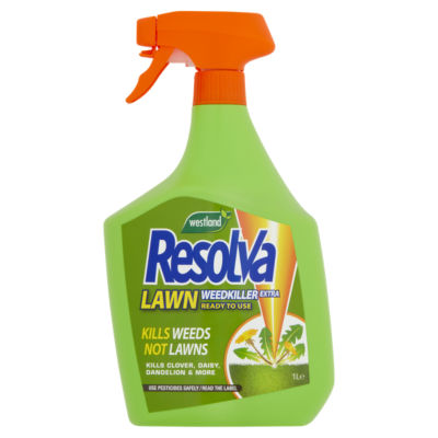 Resolva lawn weedkiller Extra 1L, imported from the UK