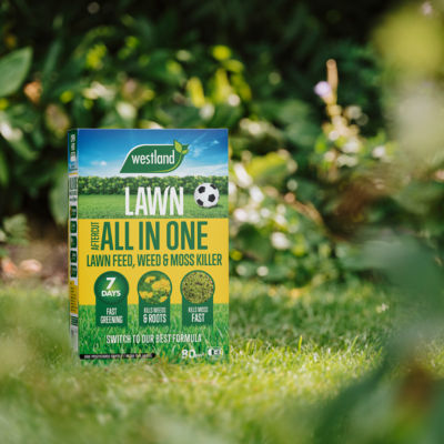 Westland Aftercut 2.56kg lawn feed weed killer (British brand)
