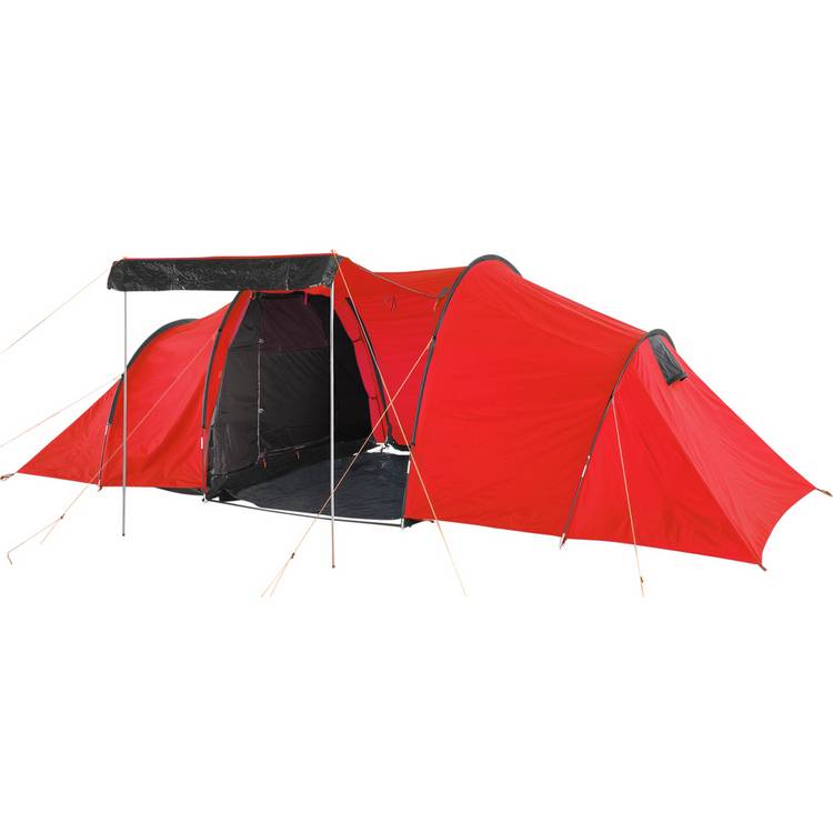 Pro Action 6 person tunnel tent 3 room camping, UK version
