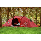 Pro Action 6 person tunnel tent 3 room camping, UK version