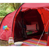 Pro Action 6 person tunnel tent 3 room camping, UK version