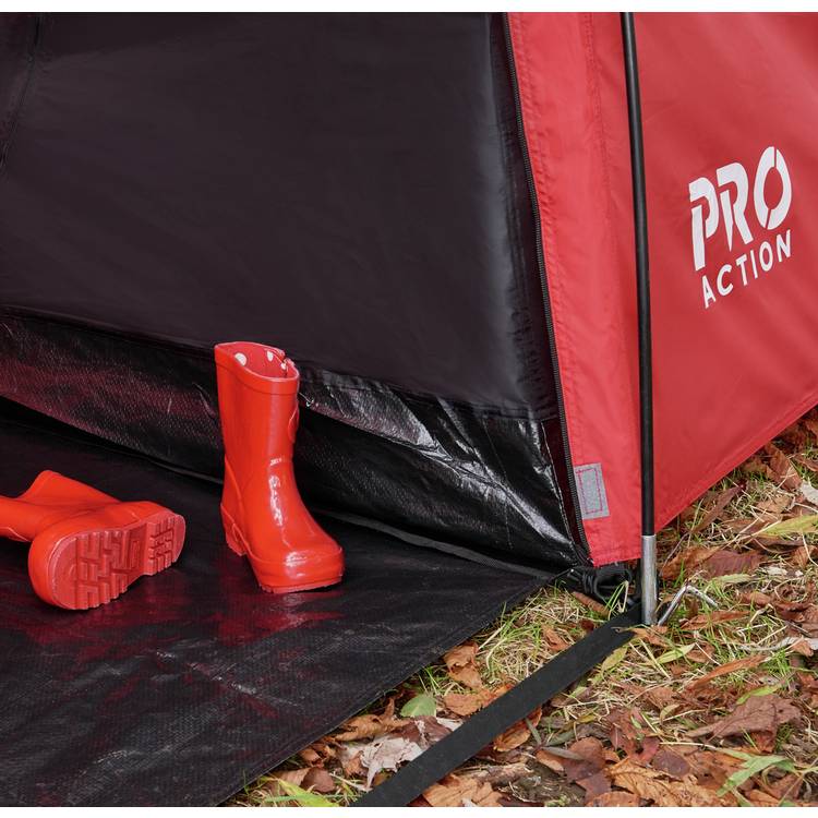 Pro Action 6 person tunnel tent 3 room camping, UK version