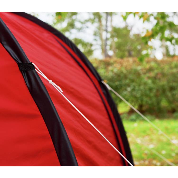 Pro Action 6 person tunnel tent 3 room camping, UK version