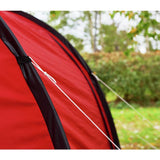 Pro Action 6 person tunnel tent 3 room camping, UK version
