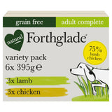 ASDA Forthglade Variety Pack Complete Meal Grain-Free Adult Dog Food Wet Trays 6 x 395g- Buy online at McGrocer