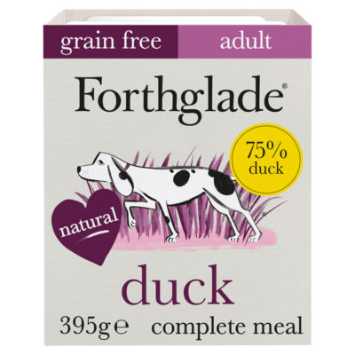 ASDA Forthglade Duck with Potato & Vegetables Wet Dog Food for Adult Dogs 1 Year+ 395g- Buy online at McGrocer