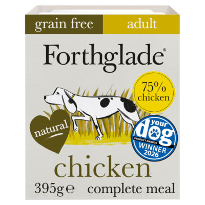 Forthglade wet dog food chicken butternut squash vegetables 395g - British product