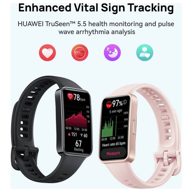 HUAWEI Band 9 smart watch black, imported from the UK