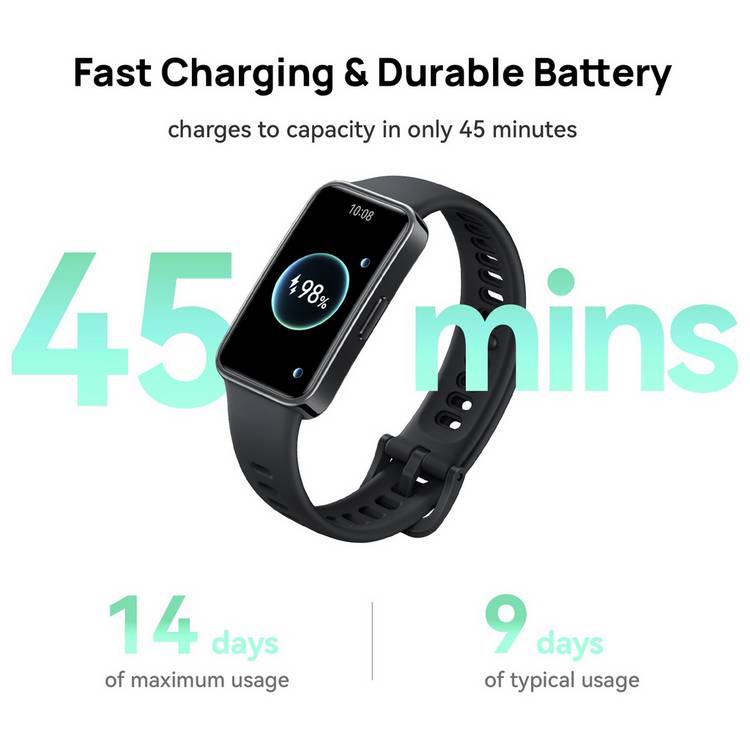 HUAWEI Band 9 smart watch black, imported from the UK