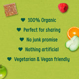 Organix Raspberry & Apple, Apple & Orange Mini Oaty Bites 110g