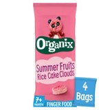 ASDA Organix Summer Fruits Rice Cake Clouds Organic Baby Snacks Multipack 4x18g- Buy online at McGrocer