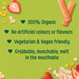 Organix Strawberry Weaning Wands Organic Baby Finger Food Snack