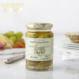 Pitted green olives in brine 200g vegan, UK version