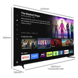 Bush 70 inch QLED 4K smart TV - British product
