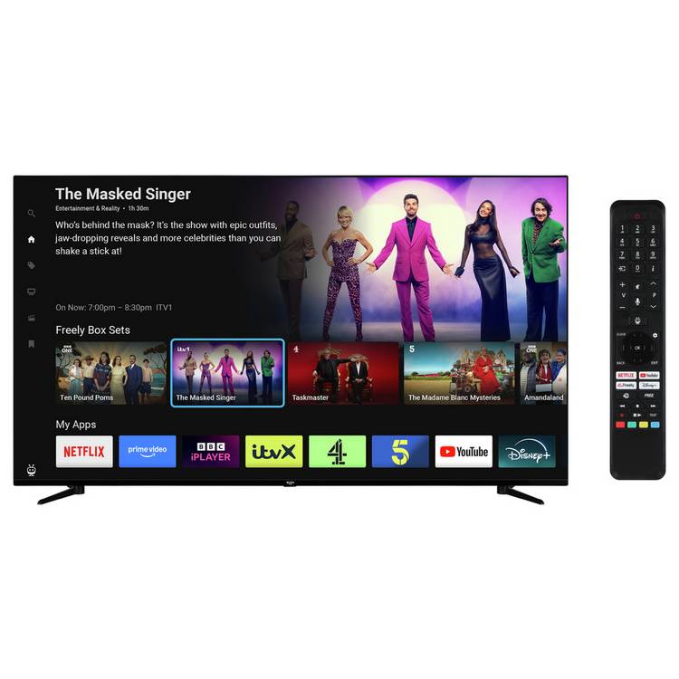 Bush 70 inch QLED 4K smart TV - British product