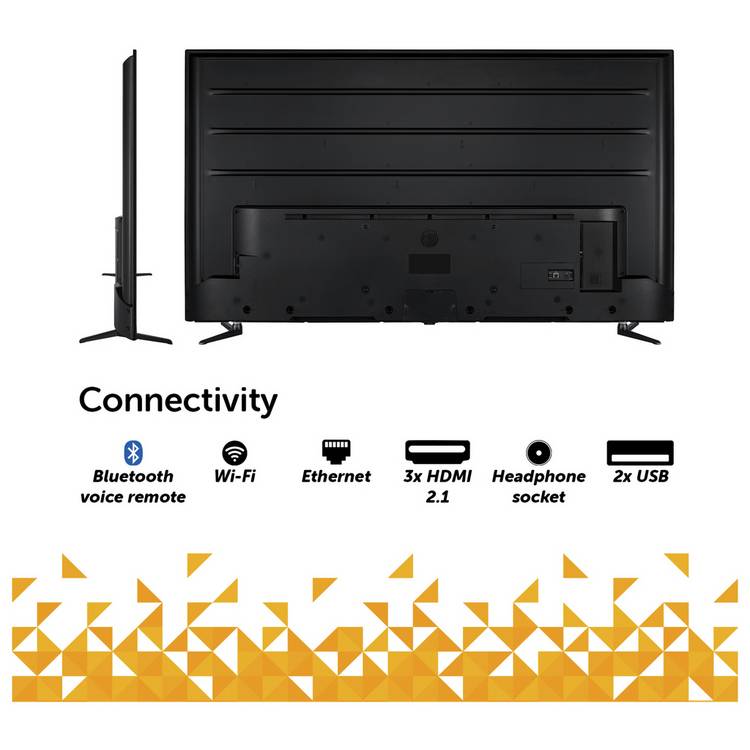 Bush 70 inch QLED 4K smart TV - British product