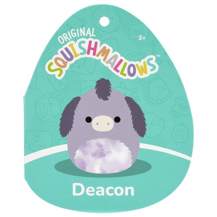 Squishmallows Deacon purple donkey plush 12-inch - British product