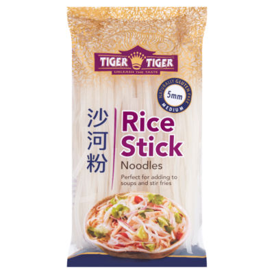 Tiger Tiger rice stick noodles 400g - British product