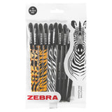 Zebra black ballpoint pen (British brand)