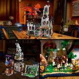 LEGO Red Dragon's Tale building set 3745 pieces (British brand)