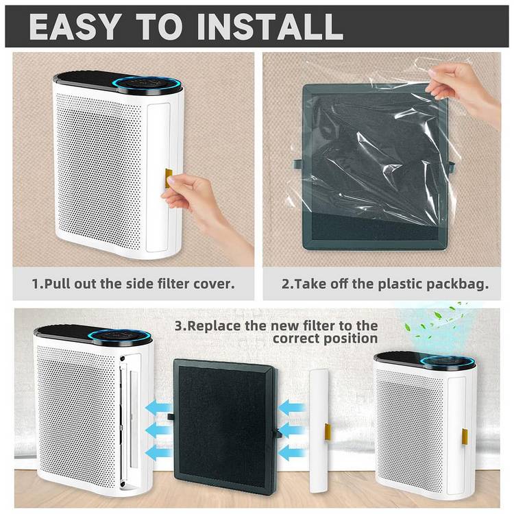 Challenge replacement filter pack of 3 (British brand)