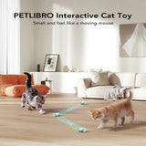 PETLIBRO Pixie Mouse cat toy with rolling lights and self-righting design (British brand)