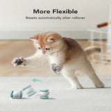 PETLIBRO Pixie Mouse cat toy with rolling lights and self-righting design (British brand)