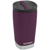 Smash Burgundy travel coffee mug 350ml, UK version
