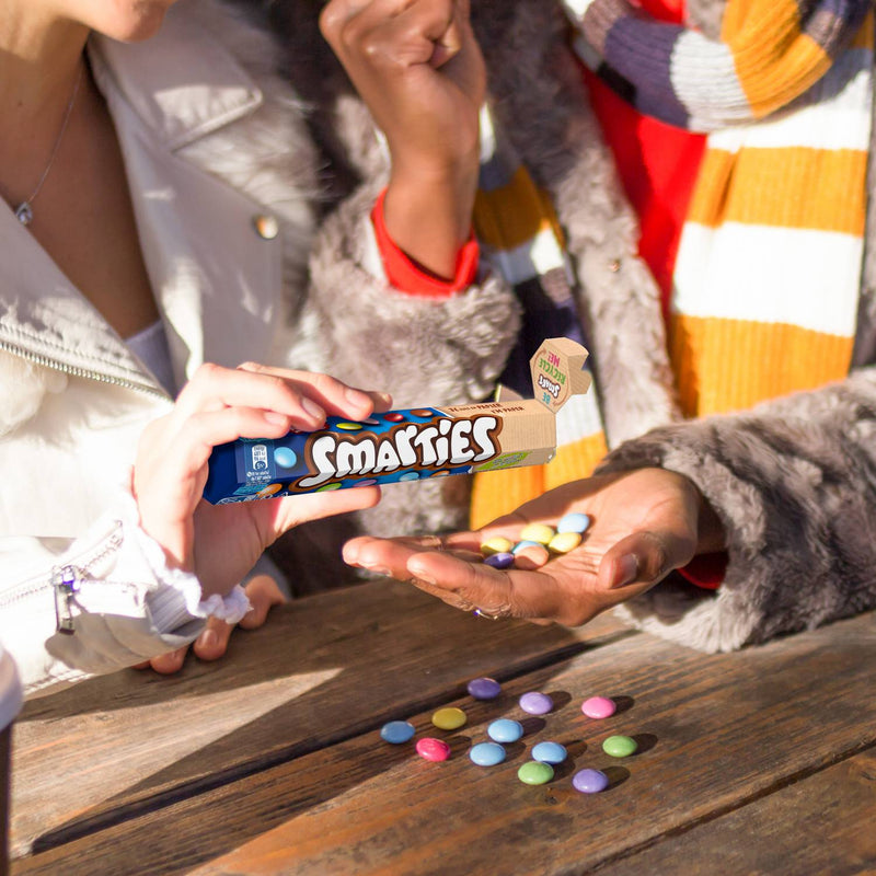 Smarties milk chocolate tube 38g, UK version