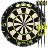Argos Winmau Michael van Gerwen MvG Diamond Dartboard and Darts Set- Buy online at McGrocer