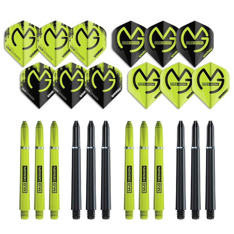 Winmau Michael van Gerwen dartboard set 45.4cm, imported from the UK