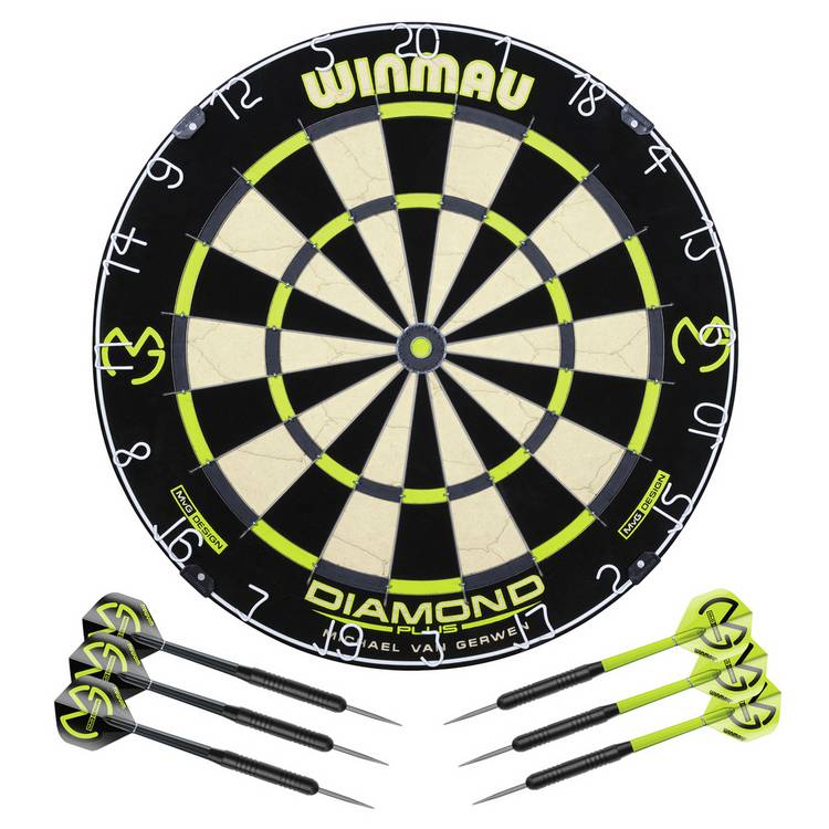 Winmau Michael van Gerwen dartboard set 45.4cm, imported from the UK