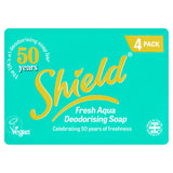 ASDA Shield Fresh Aqua Deodorising Soap Bar 4 x 115g- Buy online at McGrocer