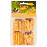 Rosewood Simply Nibbles sun-ripened corn halves 200g (British brand)