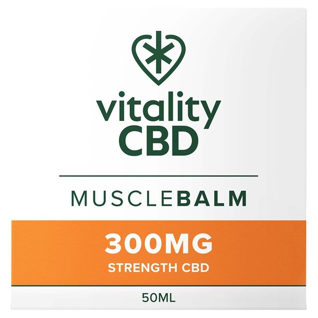 Vitality CBD Natural Muscle Balm 300MG   50ml GOODS M&S