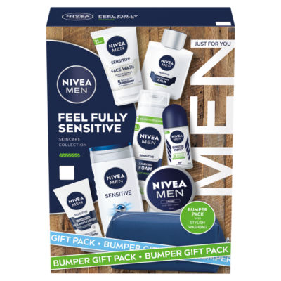 NIVEA MEN sensitive skincare gift set, UK version