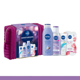 NIVEA moisturising gift set with body lotion and face mask (British brand)