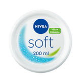 ASDA Nivea Soft Moisturiser Face Body Hands Moisturising Cream 200ml- Buy online at McGrocer