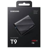 Samsung T9 portable SSD USB 3.2 1TB, imported from the UK