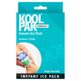 Compact Instant Ice Pack with Urea for Pain and Swelling Relief, 15 x 15cm