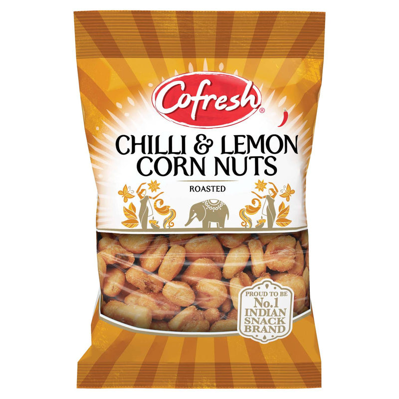 Cofresh corn nuts roasted chilli lemon 175g - British product