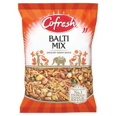 Cofresh Balti Mix savoury Indian snack 325g, UK version