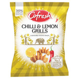 Cofresh chilli lemon grills potato snack 80g, UK version