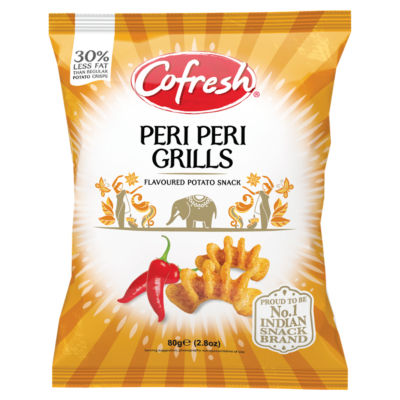 Cofresh Peri Peri Grills potato snack 80g - British product