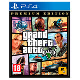 PS4 Grand Theft Auto V game disc, imported from the UK