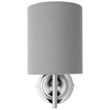 Argos Home Candelabra steel wall light chrome and grey - British product