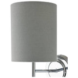 Argos Home Candelabra steel wall light chrome and grey - British product