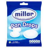 Millar Pan Drops peppermint sweets 180g - British product