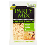 Golden Cross party mix potato snack cheese and onion flavour 125g (British brand)