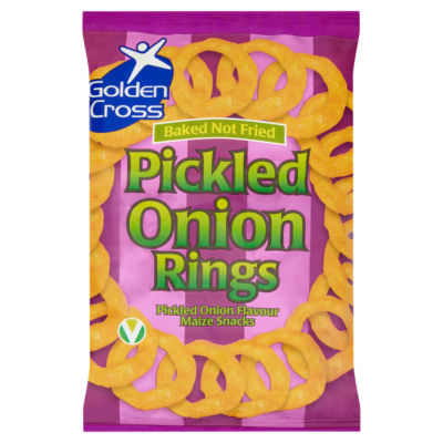 Golden Cross pickled onion rings 150g (British brand)